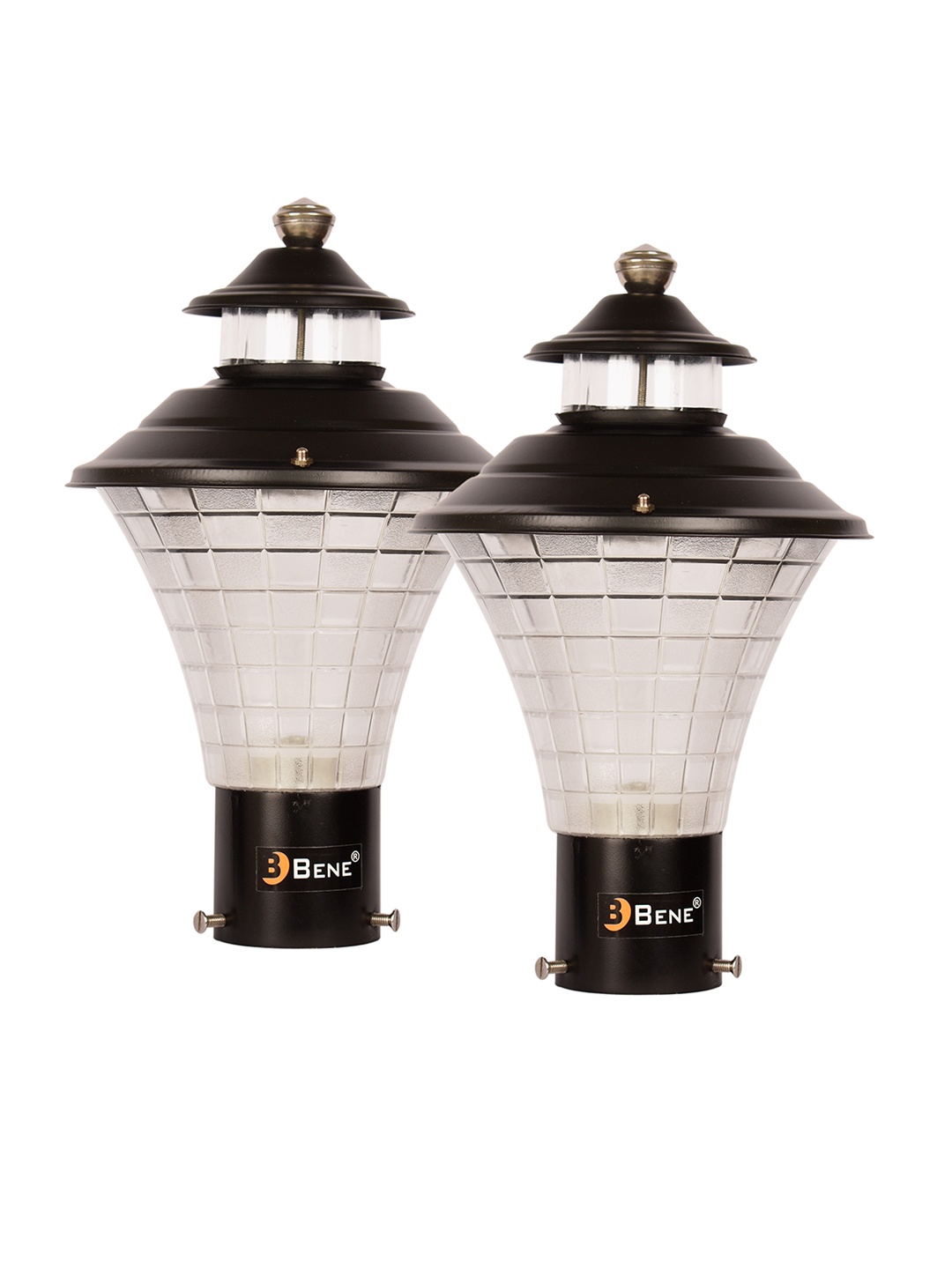 

BENE Black 2 Pieces Waterproof Outdoor Lamps