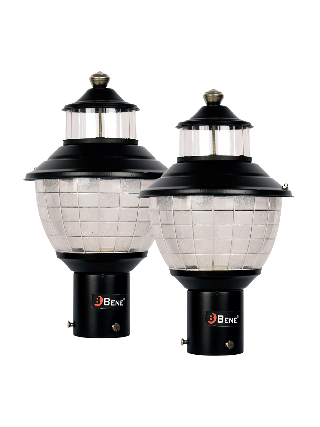 

BENE Black & White 2 Pieces Waterproof Garden Outdoor Lamps