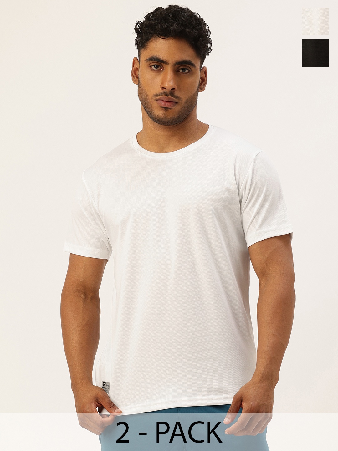 

Sports52 wear Pack Of 2 Sports T-shirt, White