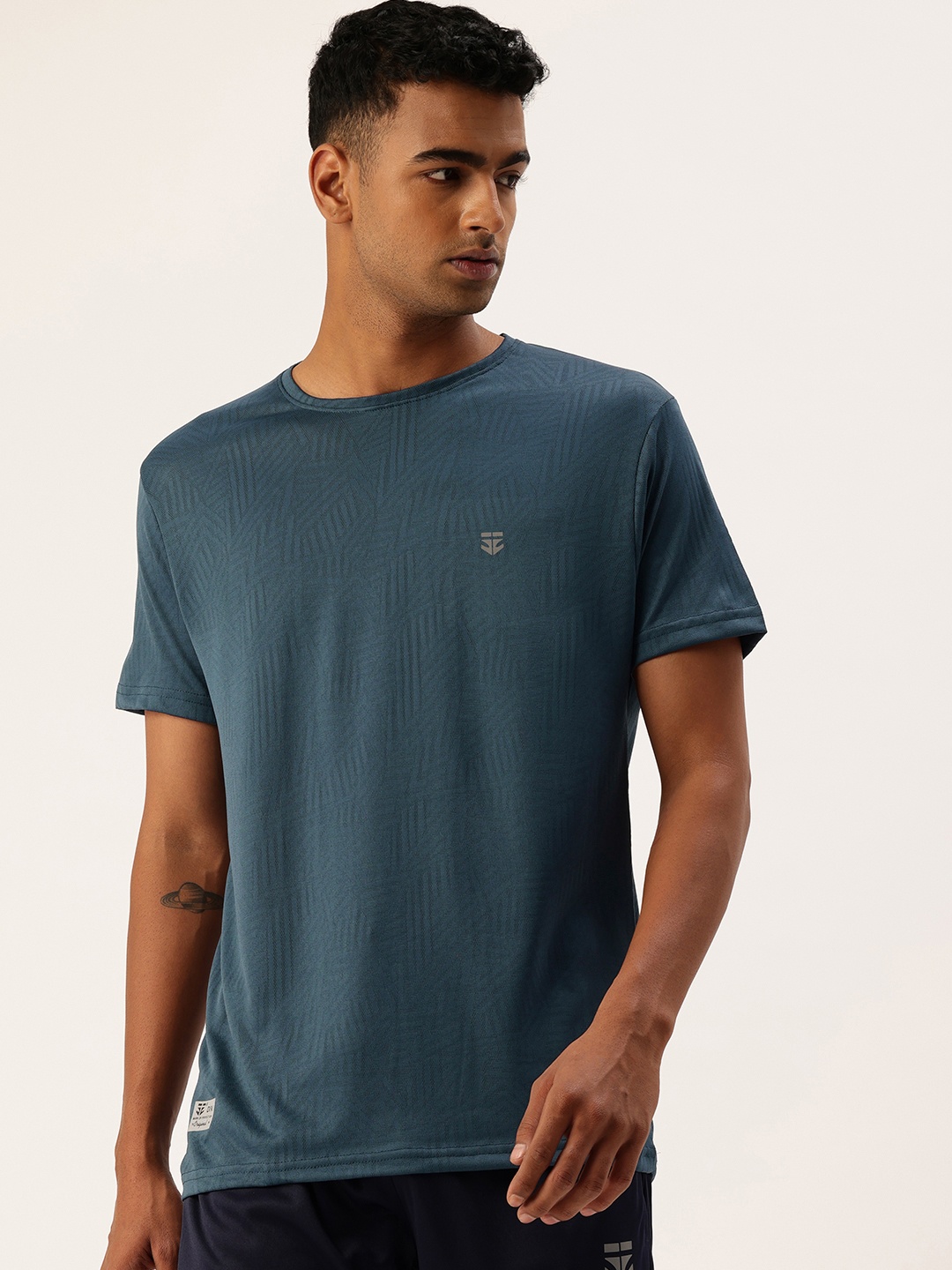 

Sports52 wear Self Designed Dri-Fit Sports T-shirt, Teal