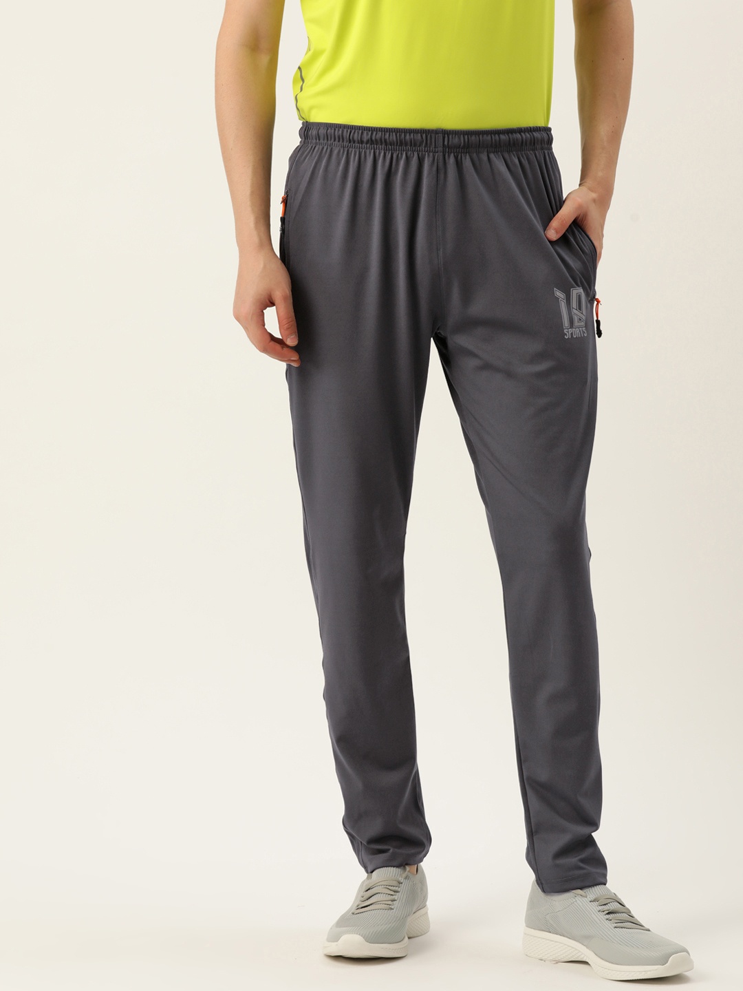 

Sports52 wear Men Dry Fit Stretchable Track Pant, Charcoal