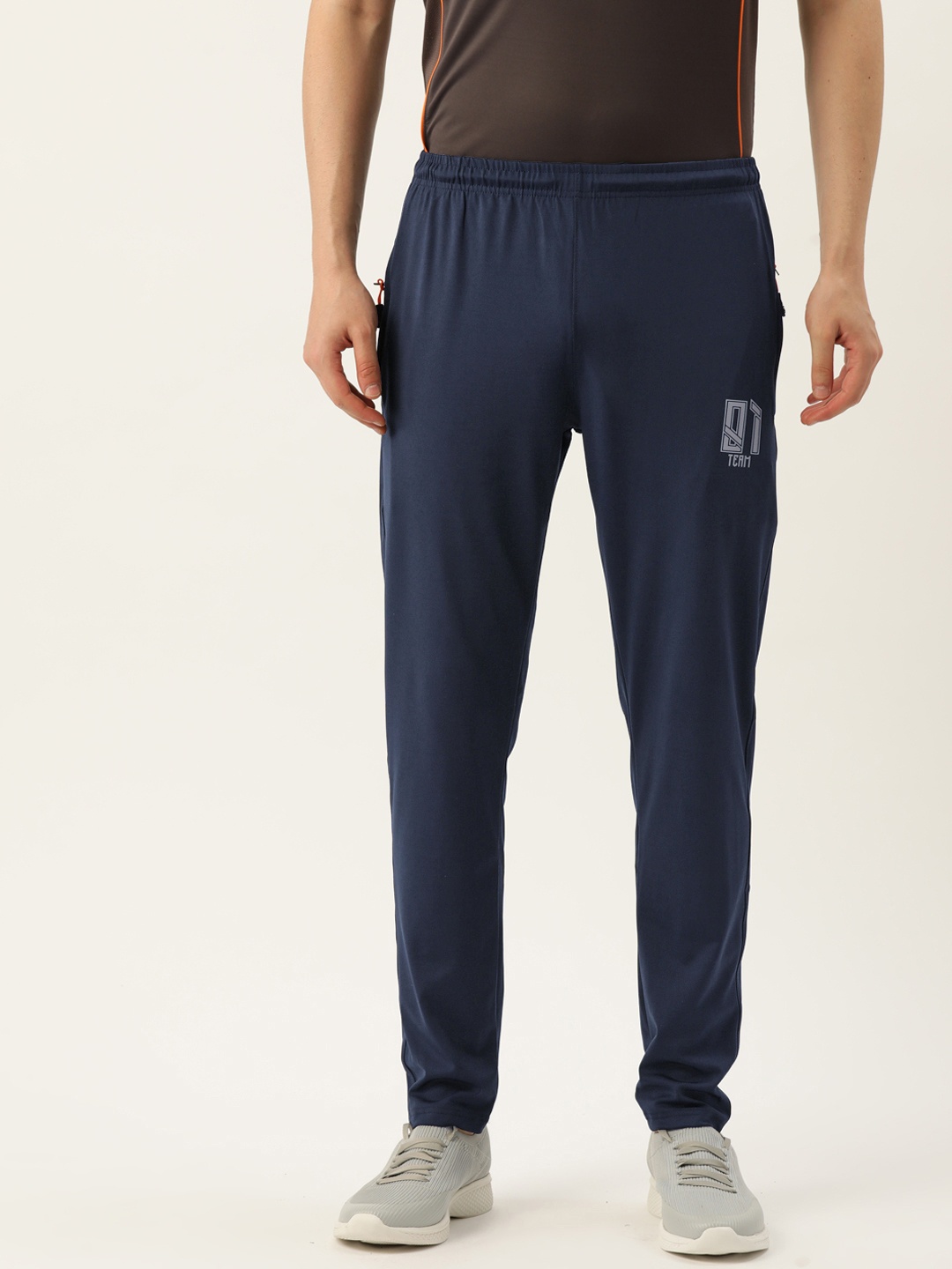 

Sports52 wear Men Dry Fit Stretchable Track Pant, Navy blue