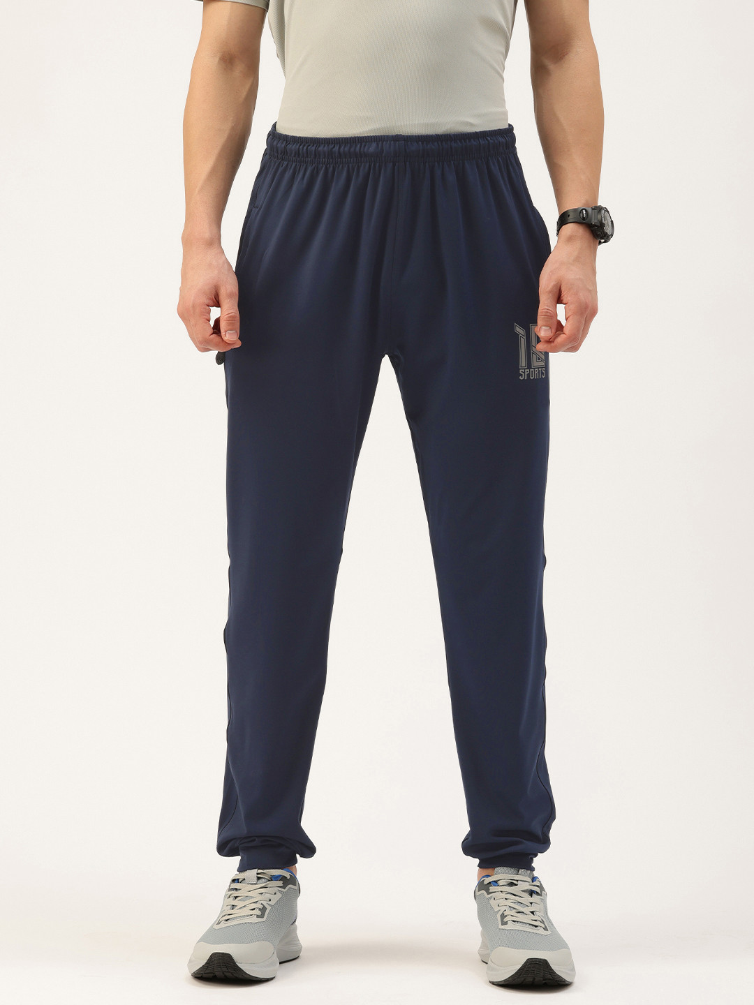 

Sports 52 wear Men Comfort Dry Fit Training Or Gym Sports Joggers, Navy blue