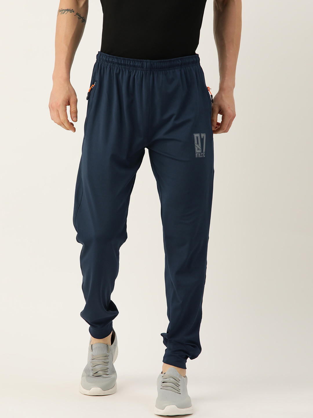 

Sports52 wear Men Dry Fit Regular Training Joggers, Navy blue