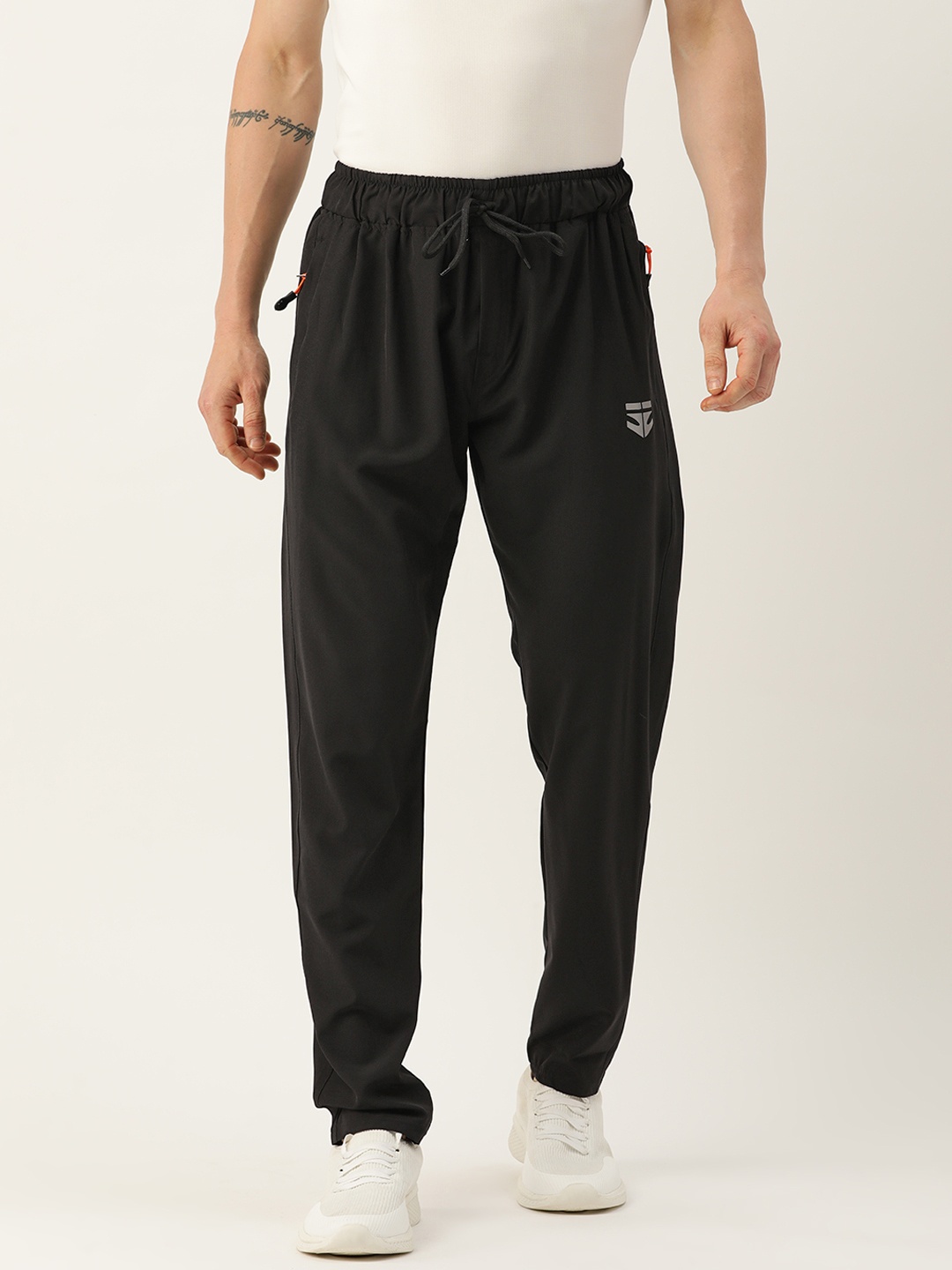 

Sports52 wear Men Dry Fit Regular Training Track Pants, Black