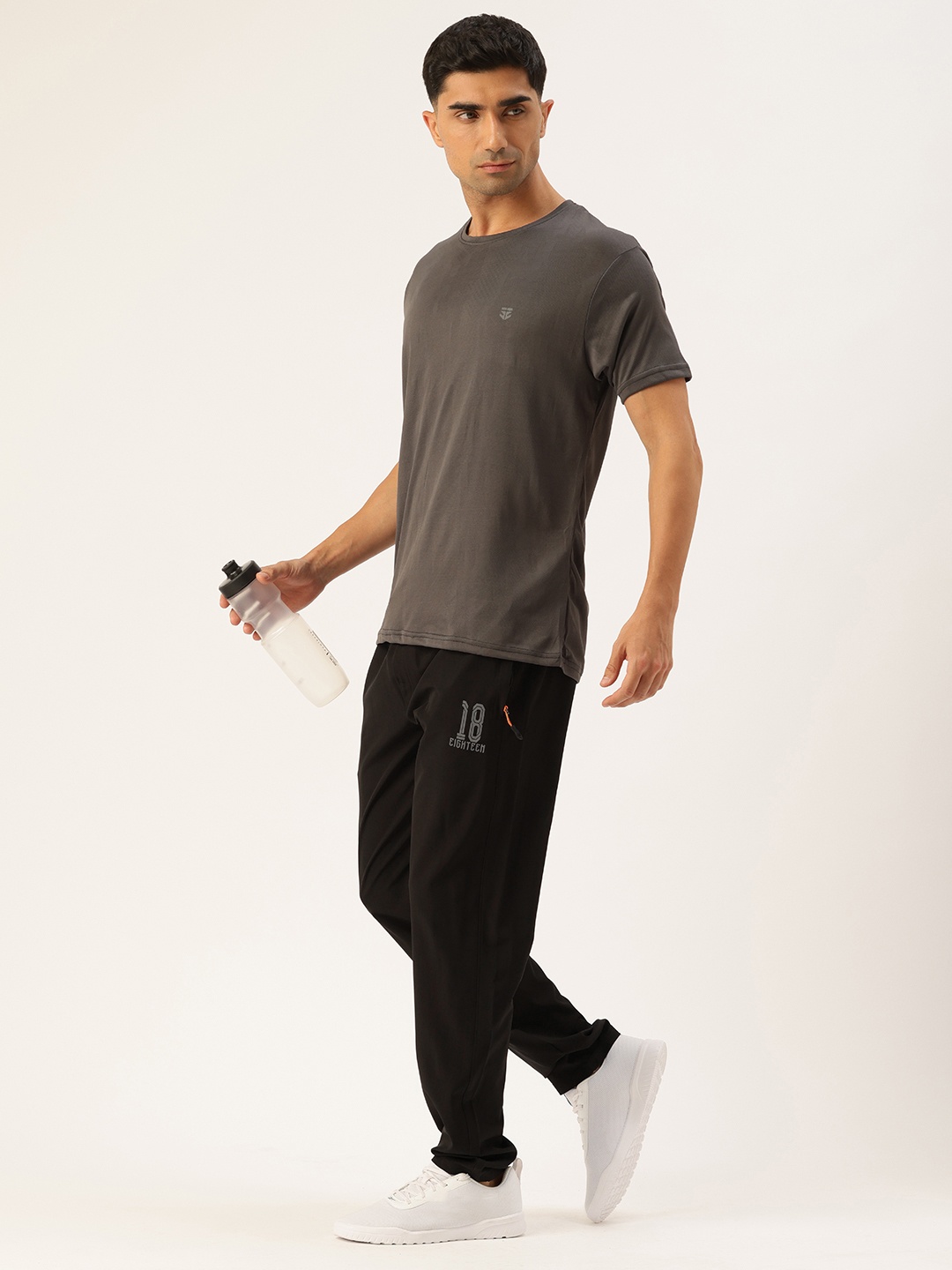

Sports 52 wear Men Training or Gym Track Pant, Black