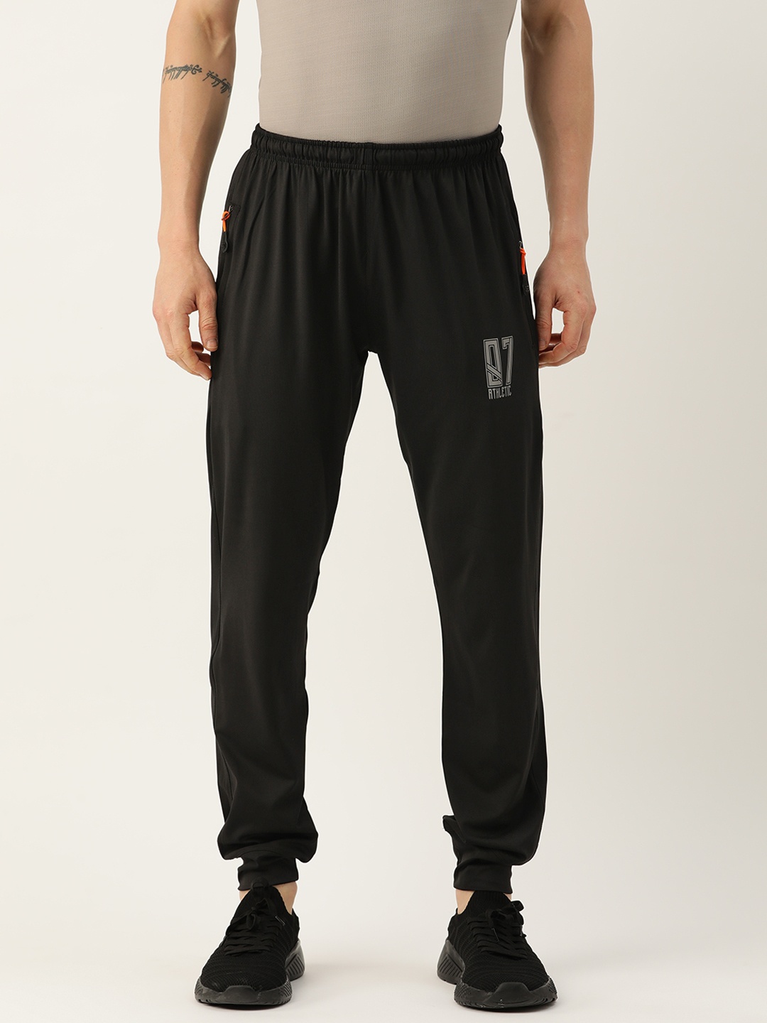 

Sports52 wear Men Dry Fit Regular Training Track Pants, Black