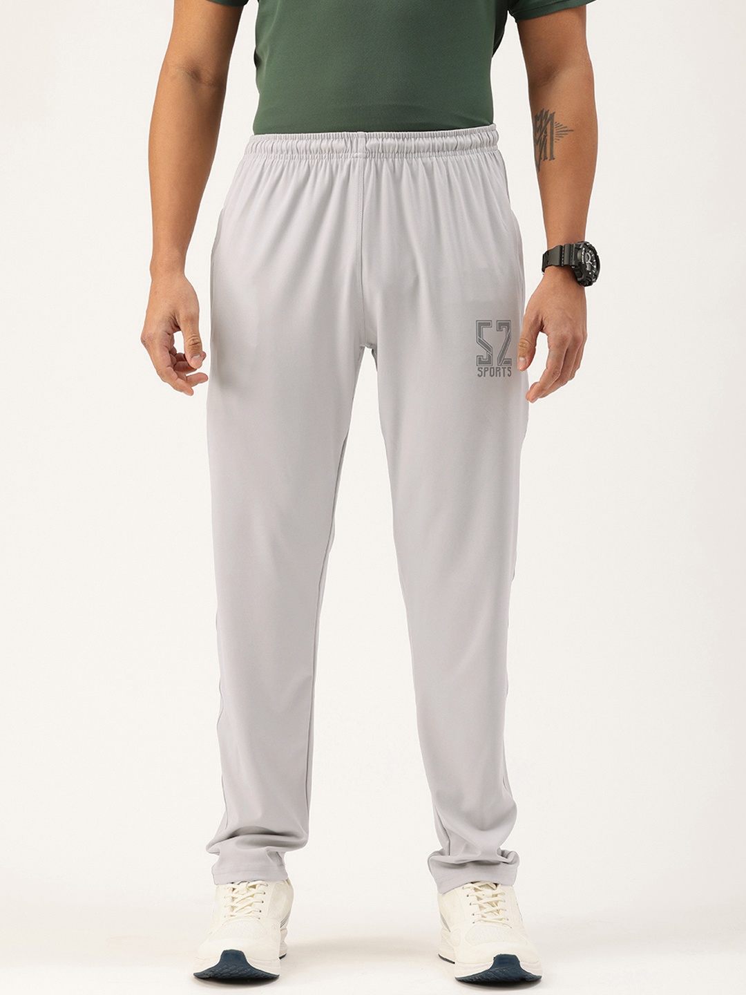 

Sports 52 wear Men Comfort Dry Fit Training Or Gym Sports Track pant, Grey