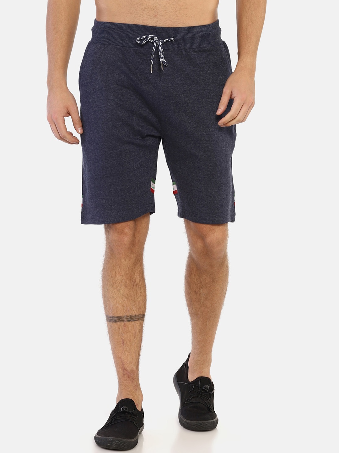 

Masculino Latino Men Rapid-Dry Cotton Shorts, Blue