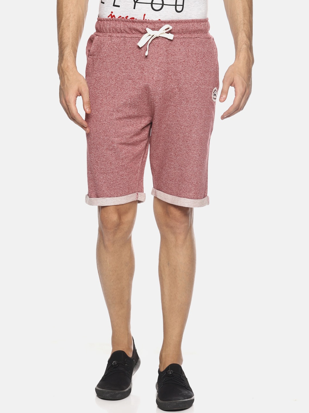 

Masculino Latino Men Rapid-Dry Cotton Shorts, Maroon