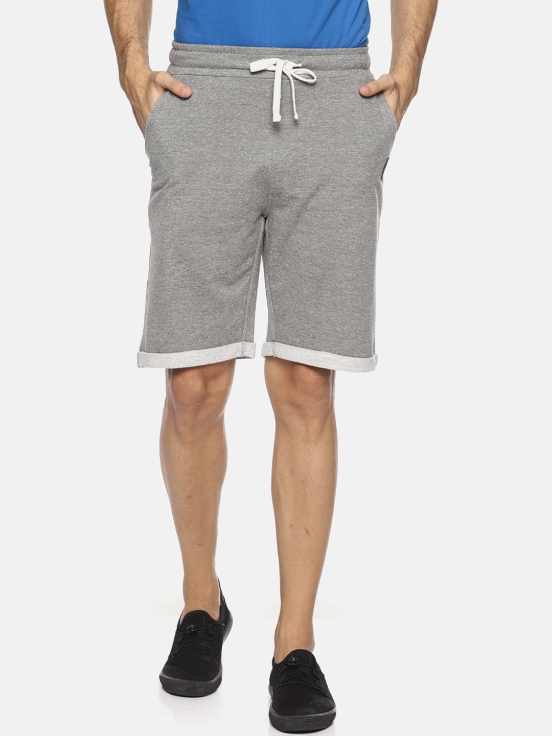 

Masculino Latino Men Rapid-Dry Cotton Shorts, Grey