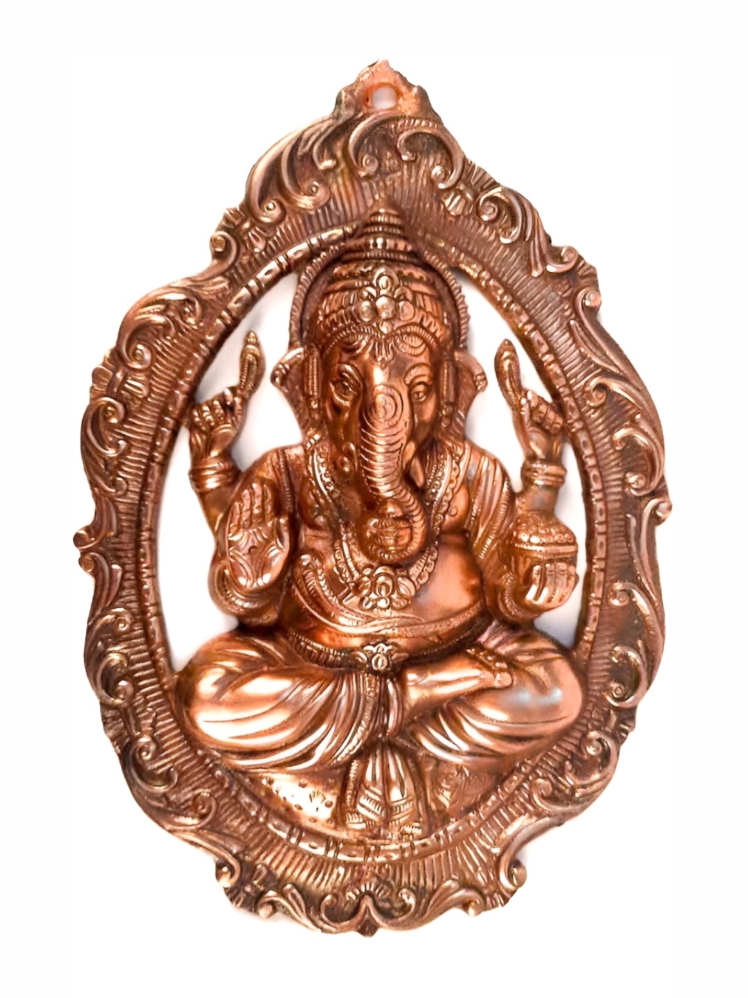 

apka mart Copper Toned Lord Ganesh Wall Hanging Decor