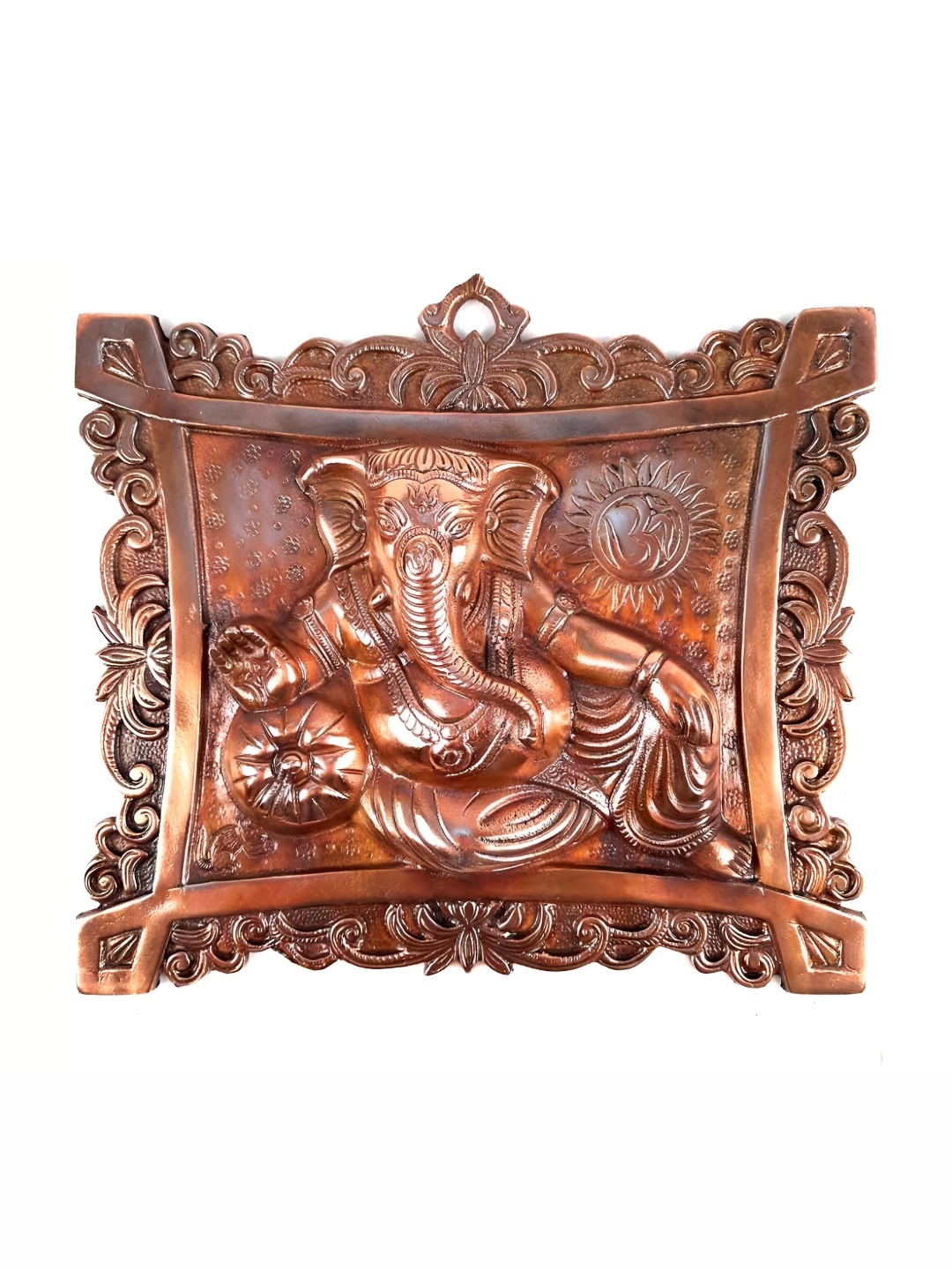 

apka mart Copper Toned Lord Ganesh Wall Hanging Decor