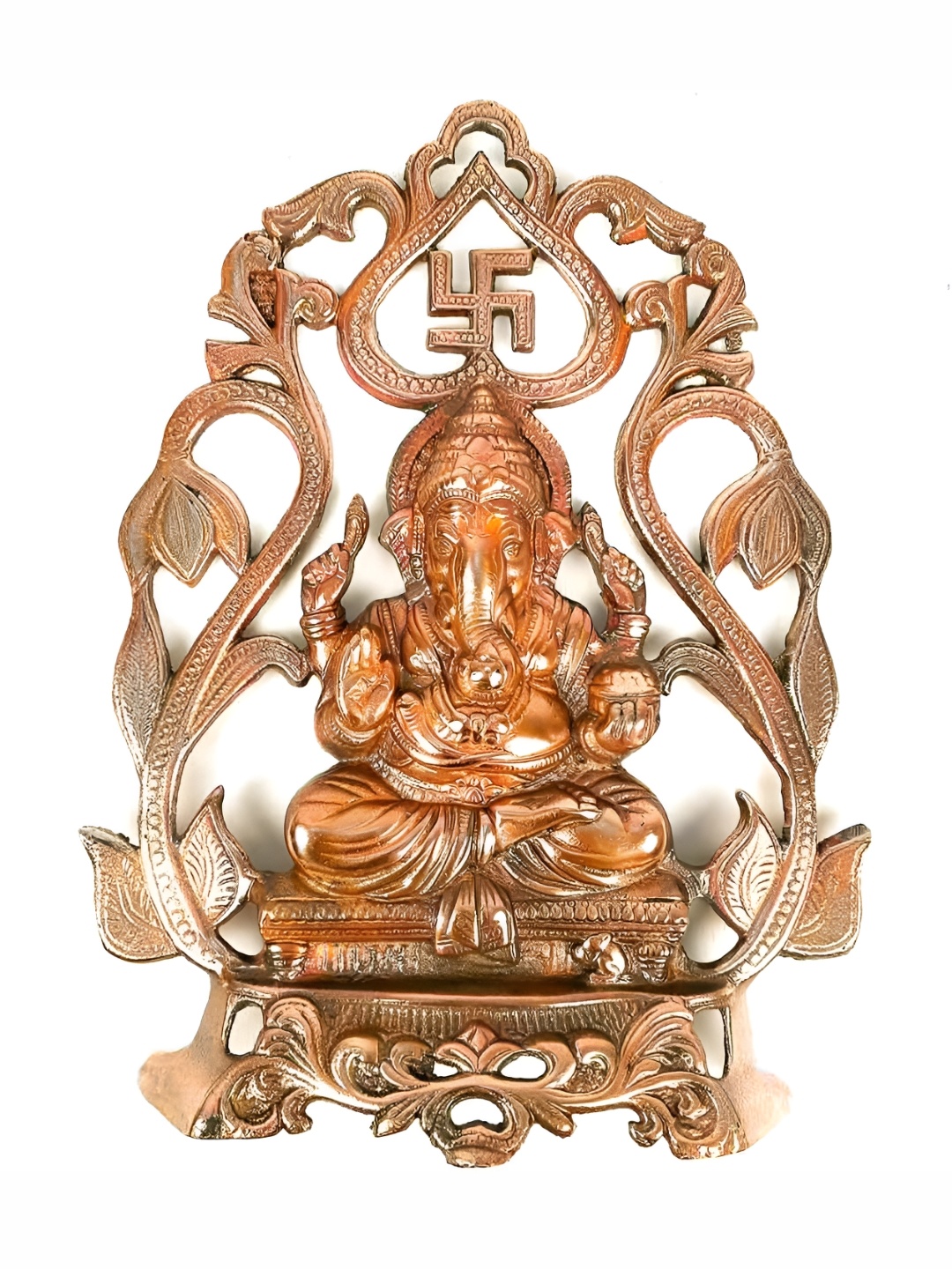 

apka mart Copper Toned Lord Ganesh Wall Hanging Decor