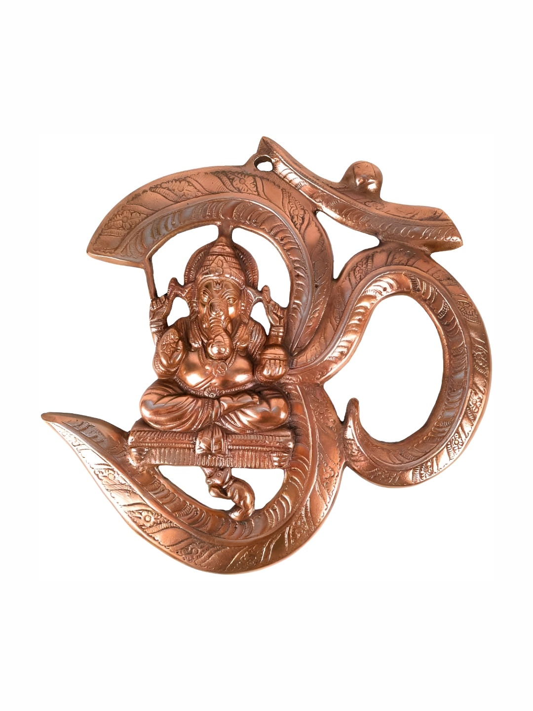 

apka mart Copper Toned Ganesh Ji Wall Hanging Decor