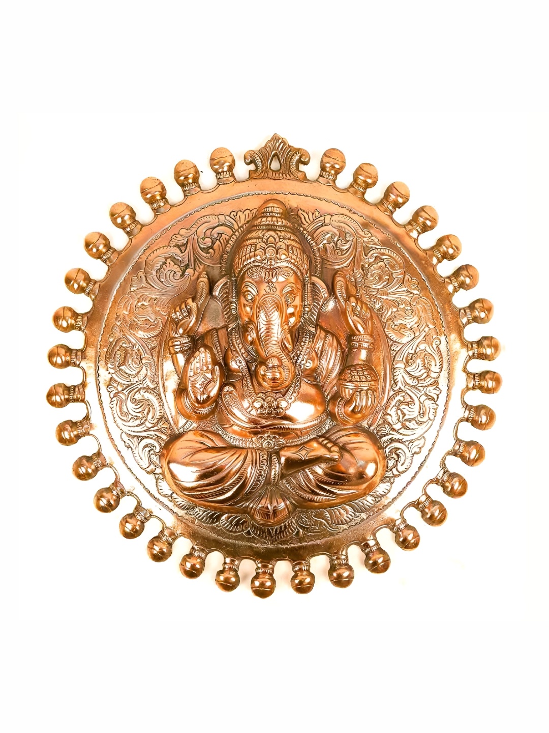 

apka mart Copper Toned Lord Ganesh Wall Hanging Decor