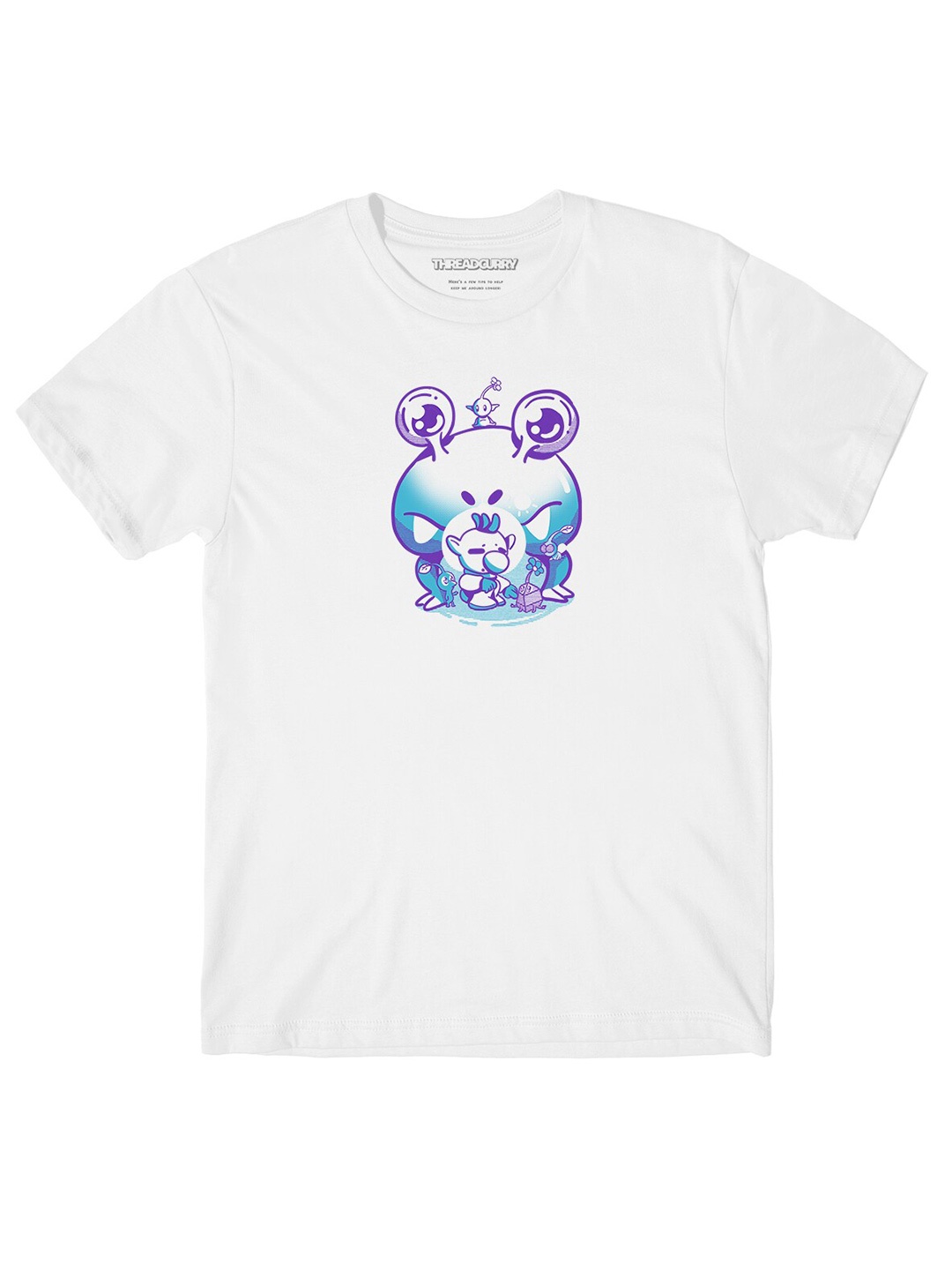 

THREADCURRY Boys Graphic Printed Cotton T-shirt, White