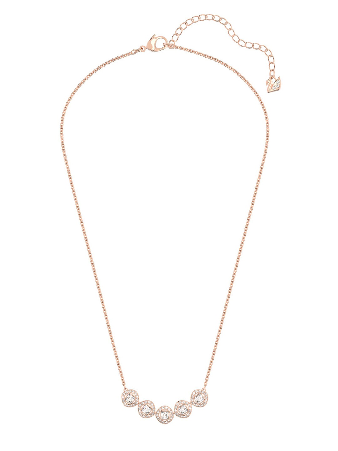 

SWAROVSKI Rose Gold-Plated Crystals Studded Necklace