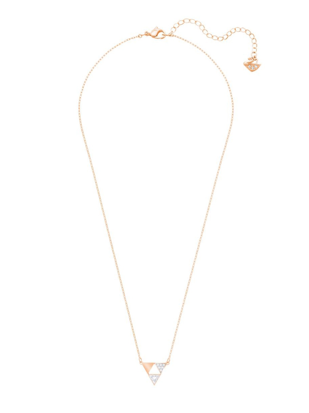 

SWAROVSKI Rose Gold-Plated Crystals Studded Necklace