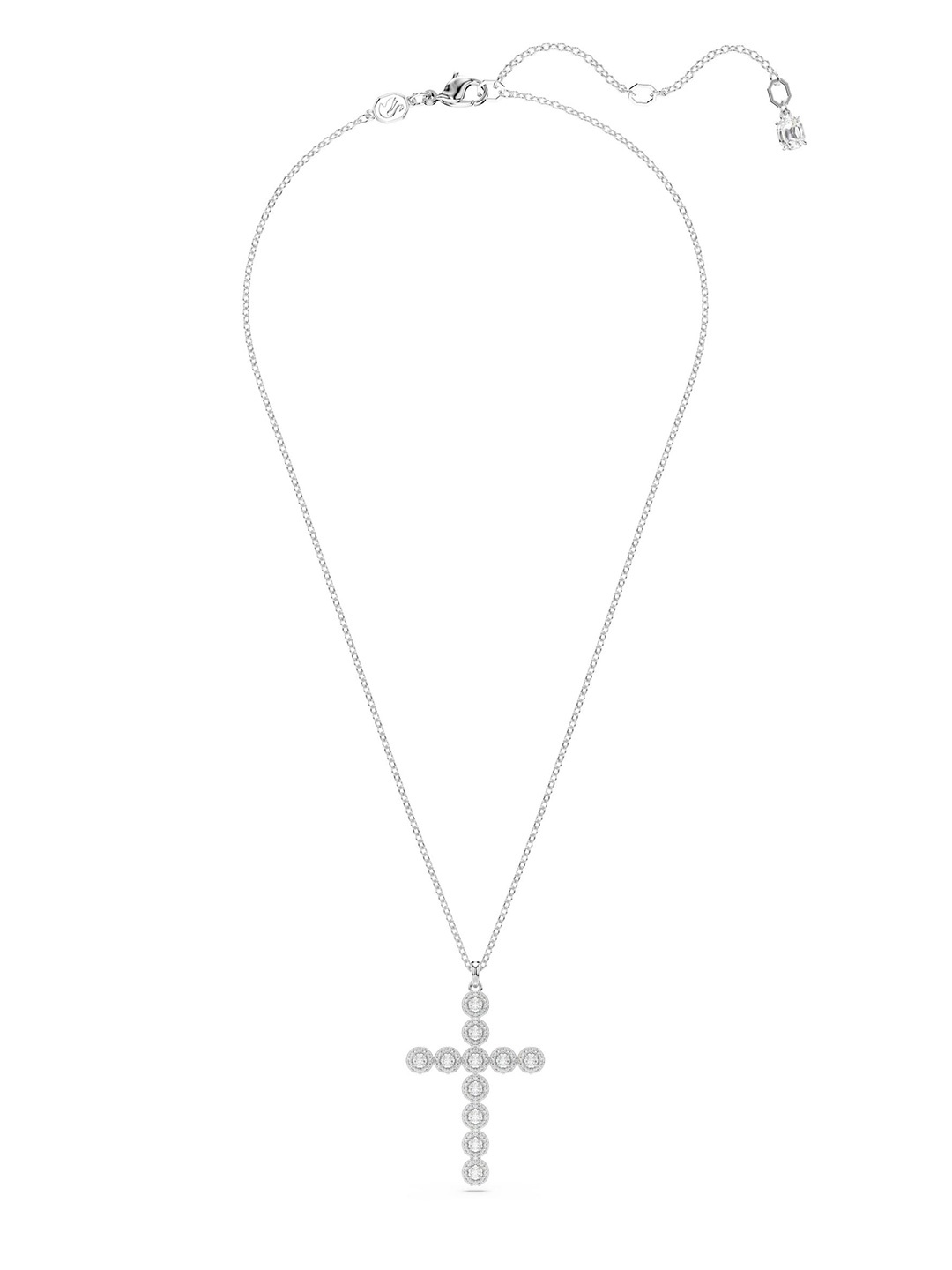 

SWAROVSKI Rhodium-Plated Pendant With Chain, White
