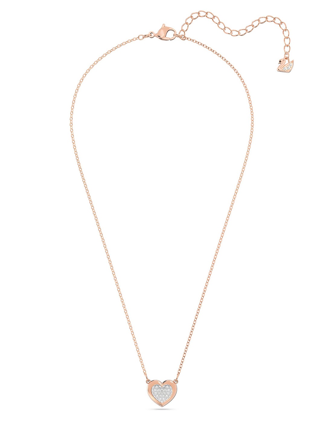 

SWAROVSKI Rose Gold-Plated Crystals Studded Necklace