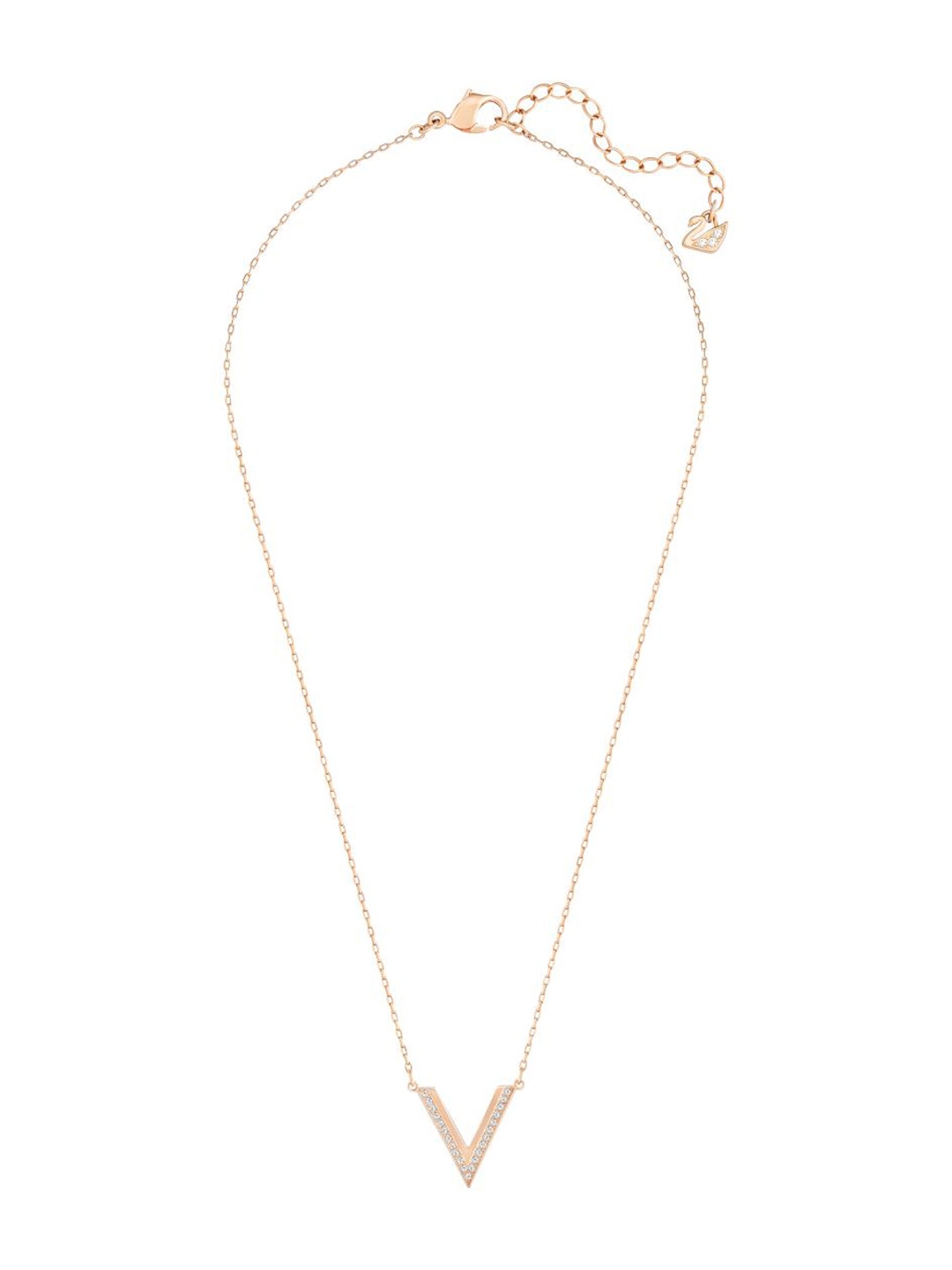 

SWAROVSKI Crystals Studded Necklace, Gold