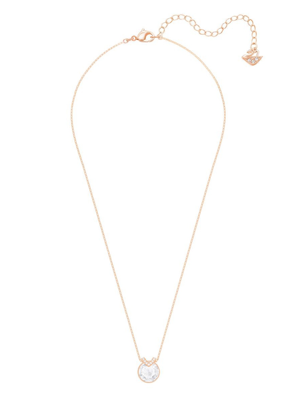 

SWAROVSKI Rose Gold-Plated Crystals Studded Necklace