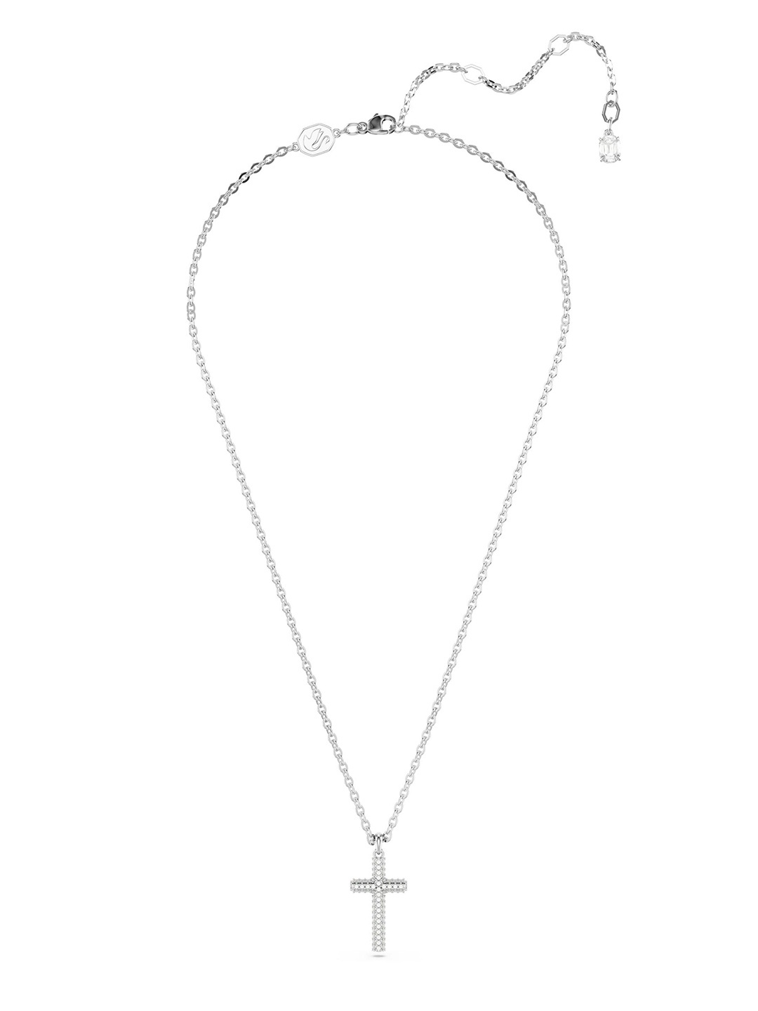 

SWAROVSKI Rhodium-Plated Contemporary Pendants with Chains, White