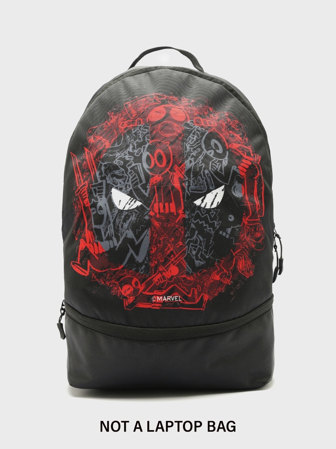 

Bewakoof Marvel Black Unisex Spider-Man Printed Backpack