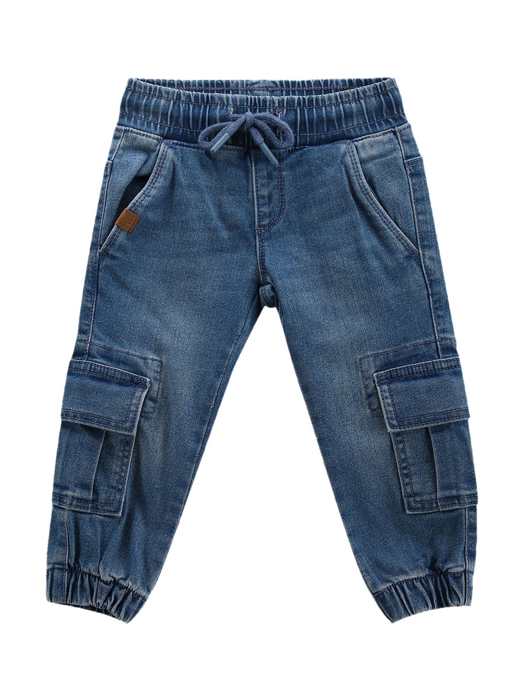 

U.S. Polo Assn. Kids Boys Classic Slim Fit Clean Look Light Fade Stretchable Jeans, Blue