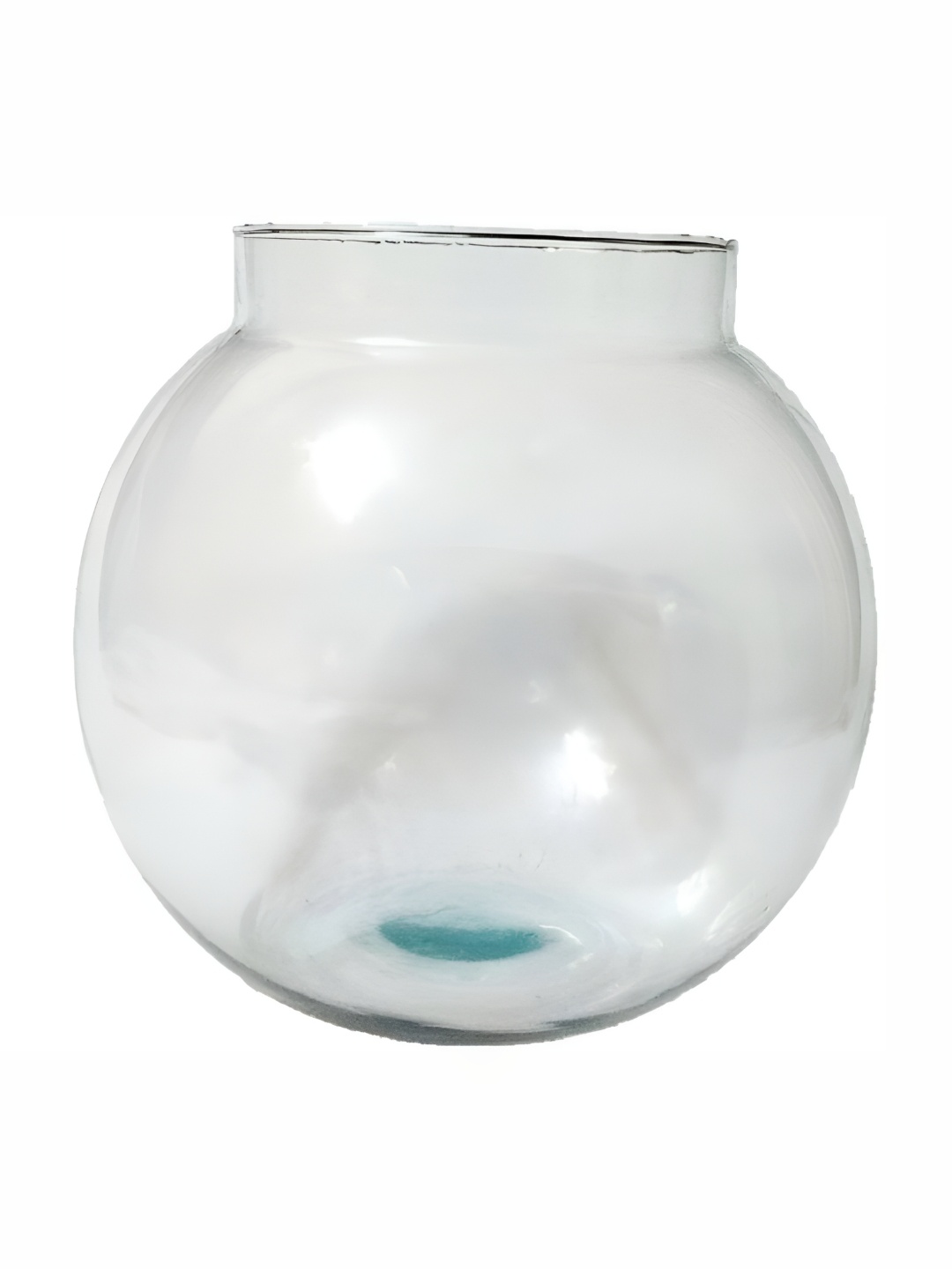 

Afast Transparent Round Glass Fish Pot Decorative Bowl