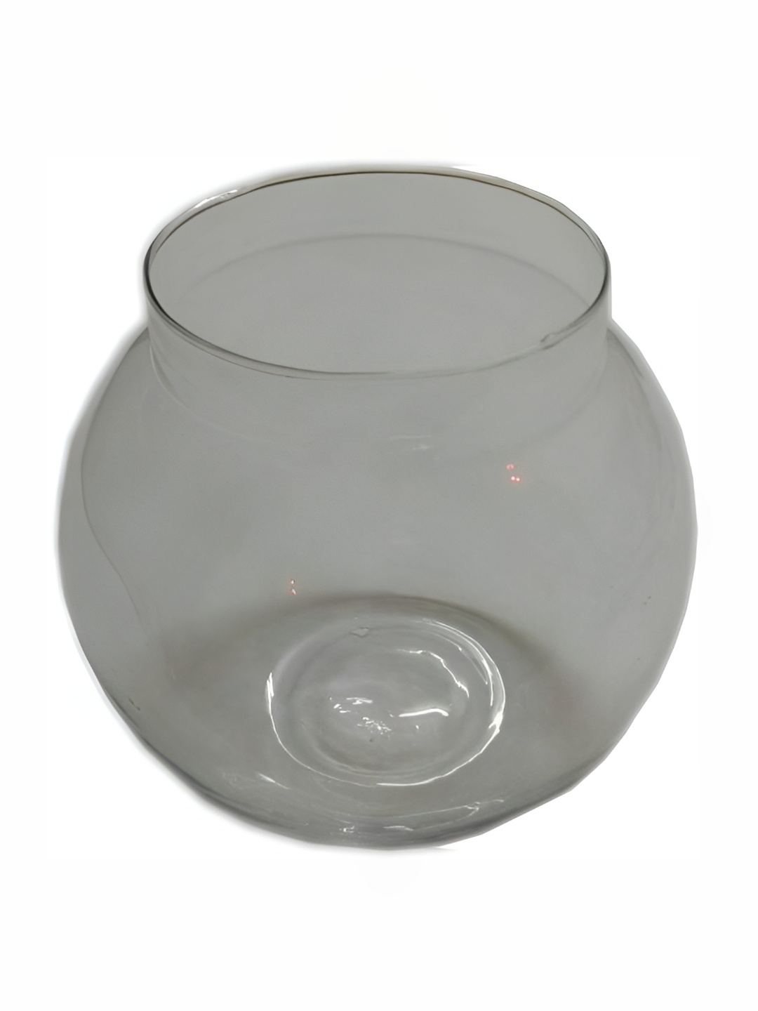 

Afast Transparent Round Glass Fish Pot Decorative Bowl
