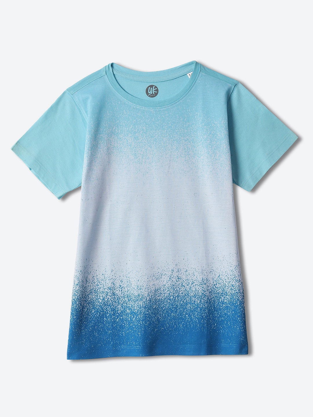 YK Boys Colourblocked T-shirt, Blue