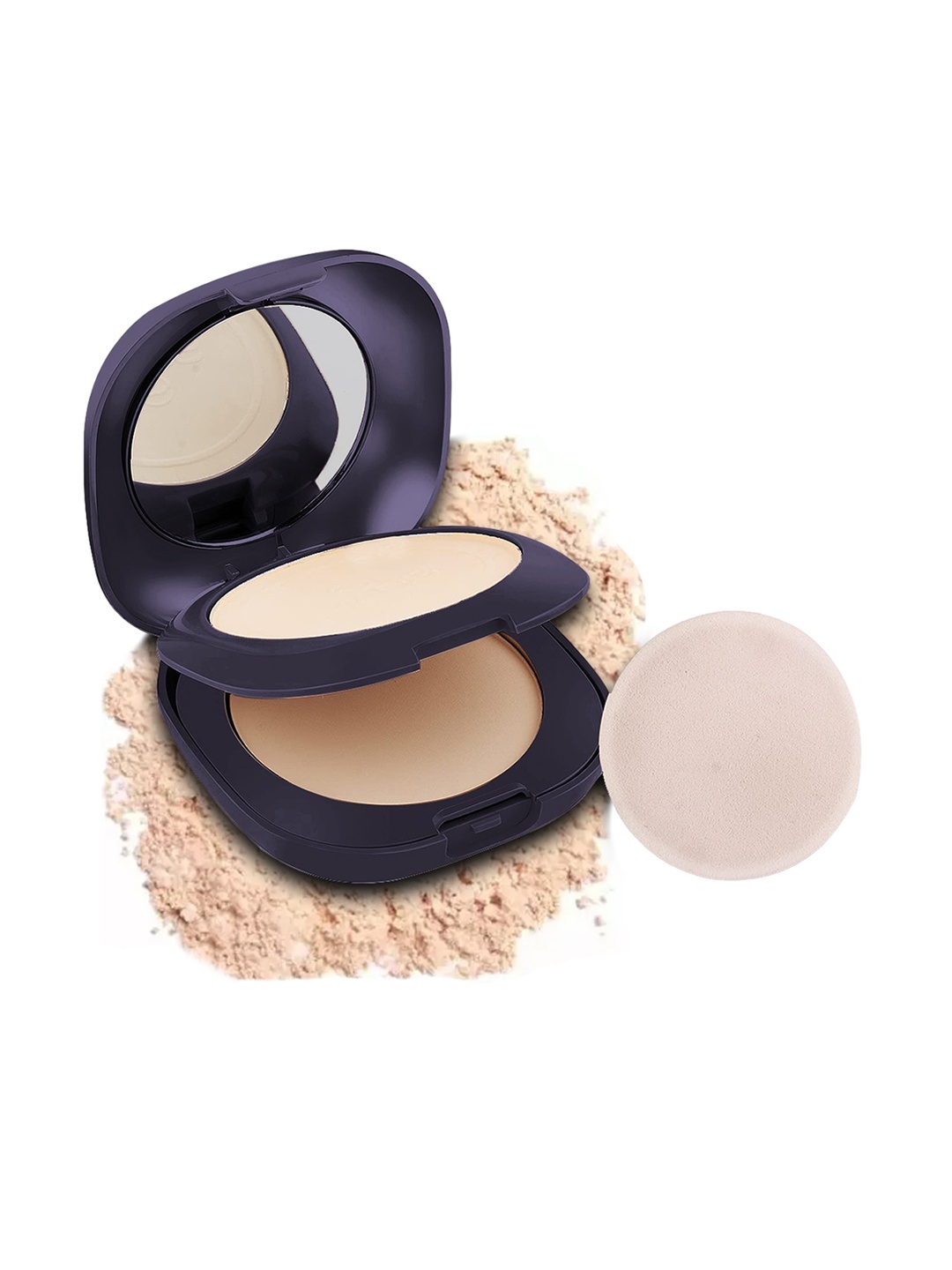 Adbeni Radiant All-Day 2-In-1 Compact Powder With SPF 15 - A1204, Beige