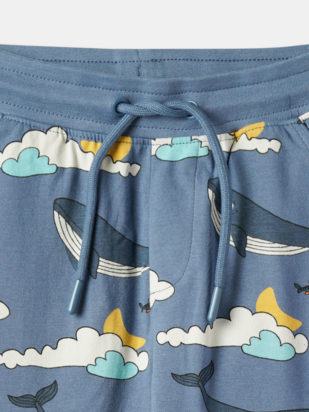 

R&B Boys Printed T-shirt with Joggers, Blue