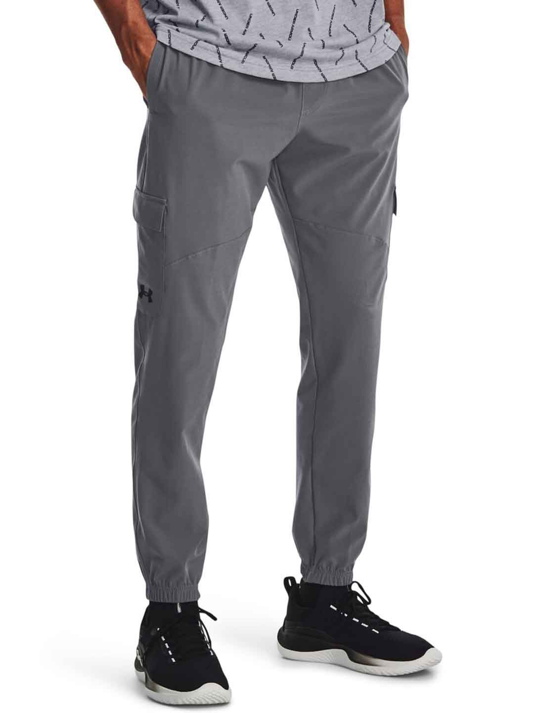 

UNDER ARMOUR Men Stretch Woven Cargo Pants, Grey