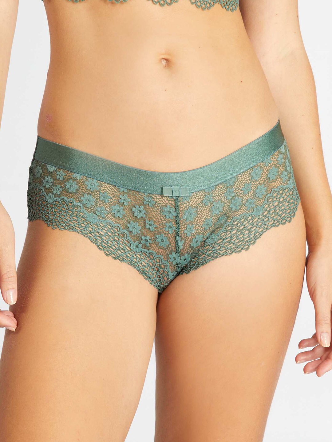 

KIABI Self Design Basic Briefs, Green
