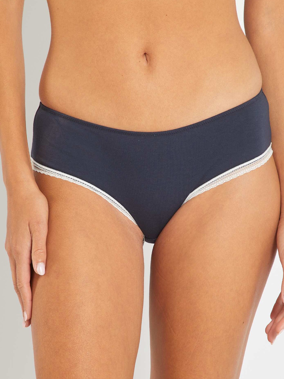 

KIABI Mid-Rise Basic Brief, Blue