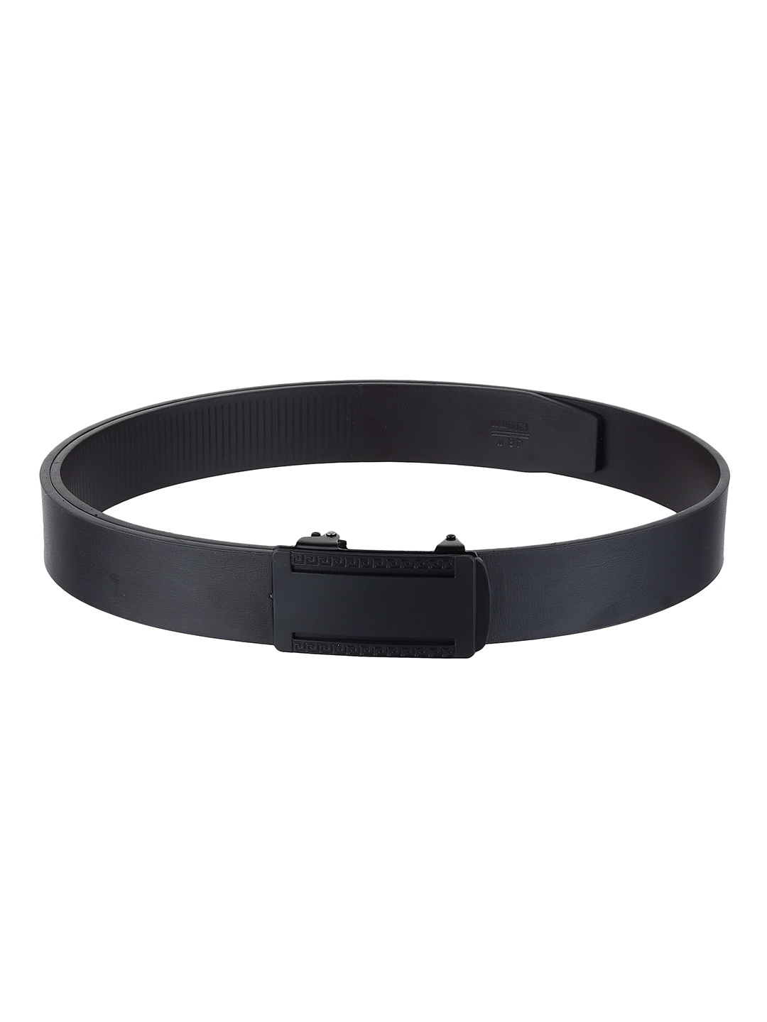 

ZORO Men Textured Vegan Leather Formal Belt, Black