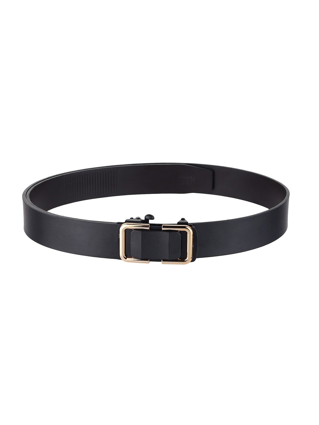 

ZORO Men Textured Leather Belt, Black