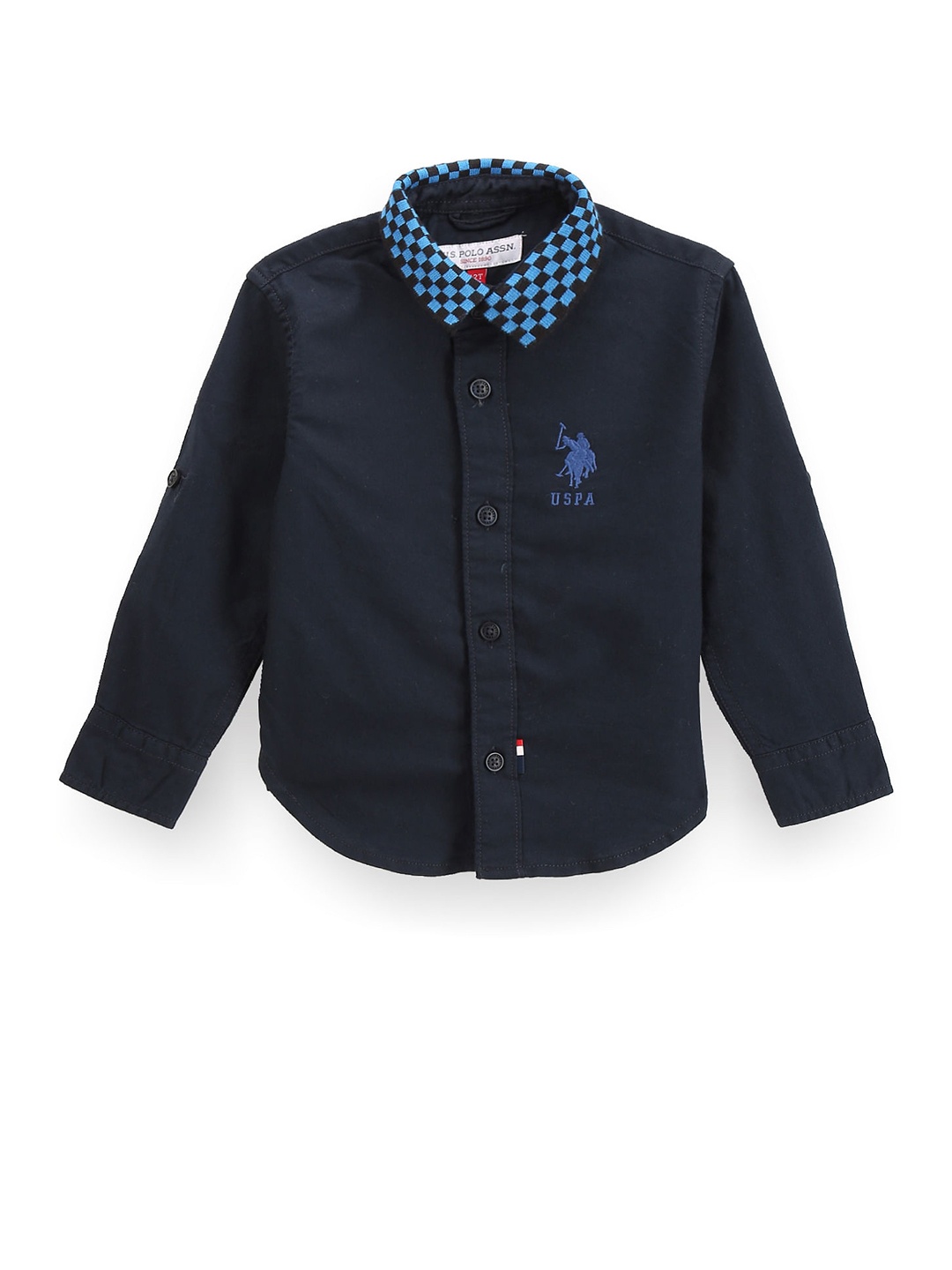 

U.S. Polo Assn. Kids Boys Classic Cotton Casual Shirt, Blue