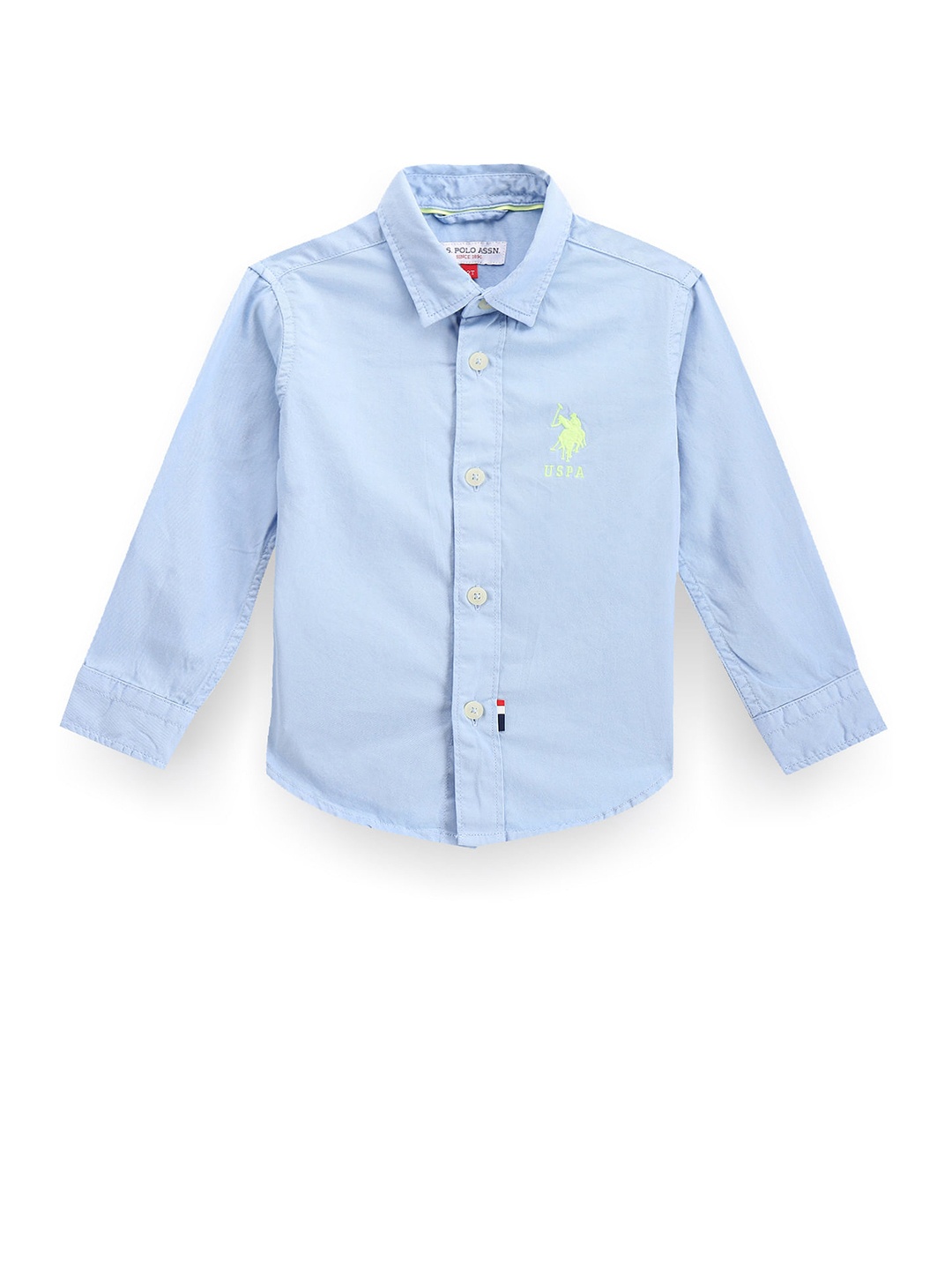 

U.S. Polo Assn. Kids Boys Classic Pure Cotton Casual Shirt, Blue