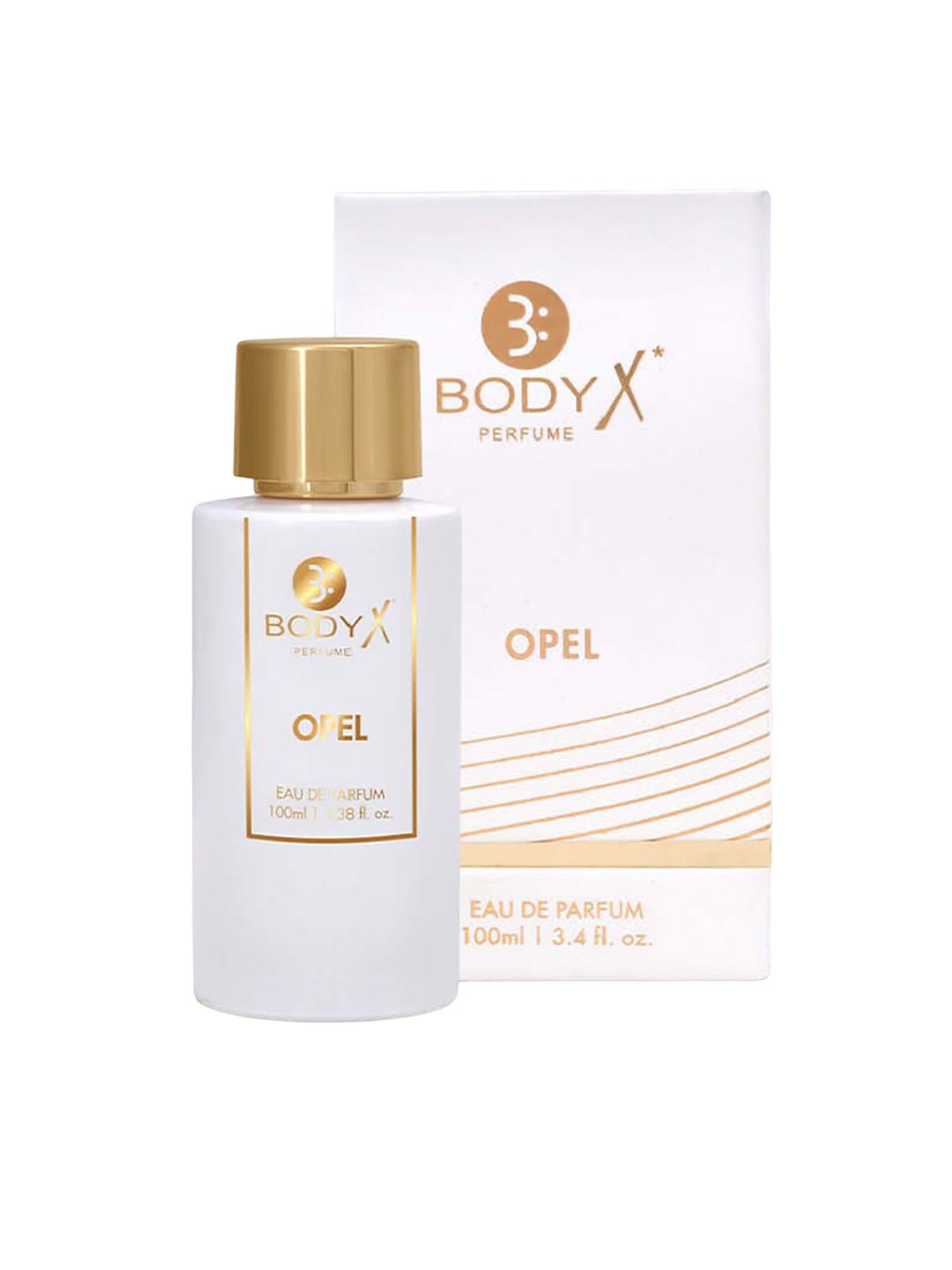 

BODYX Opel Long Lasting Eau De Parfum - 100ml, Transparent