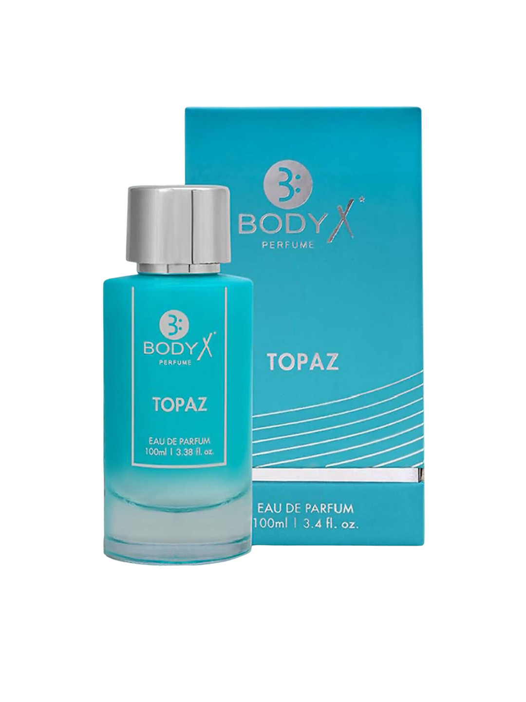 

BODYX Topaz Long Lasting Eau De Parfum - 100ml, Blue