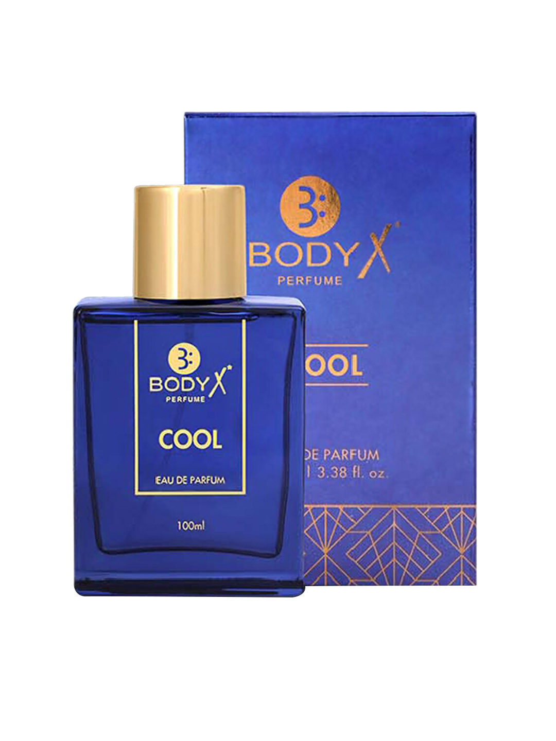 

BODYX Cool Long Lasting Eau De Parfum - 100ml, Blue