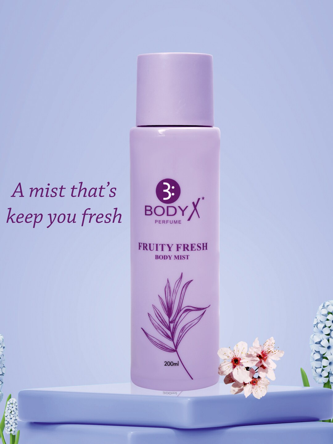 

BODYX Fruity Fresh Long Lasting Body Mist - 200ml, Lavender