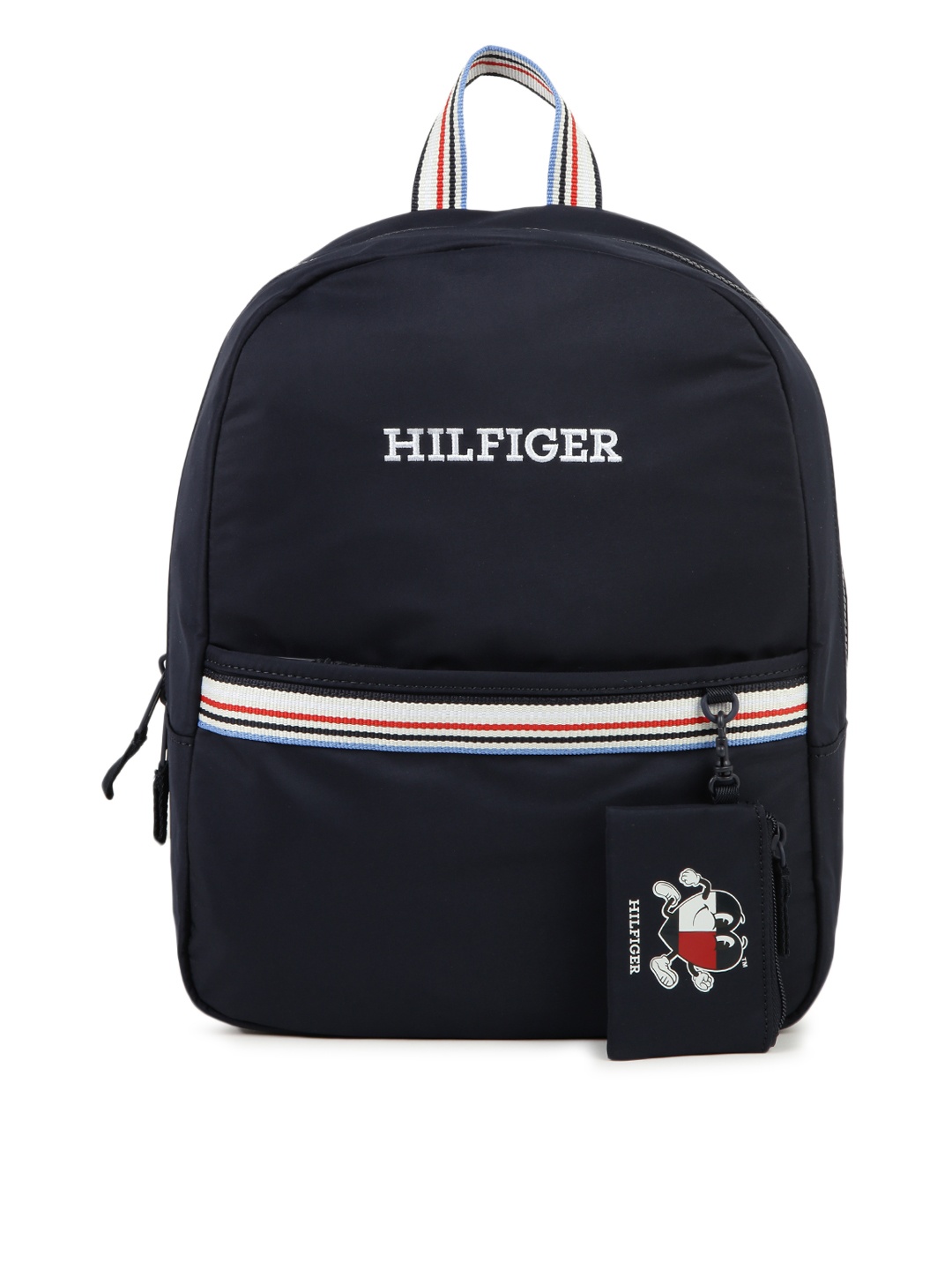 

Tommy Hilfiger Boys Striped Backpack Up to 22 Litres, Blue