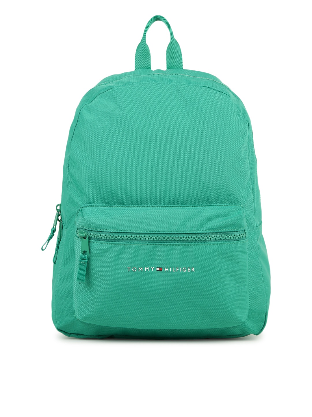 Tommy Hilfiger Girls Textured Backpack Up to 22 Litres, Green