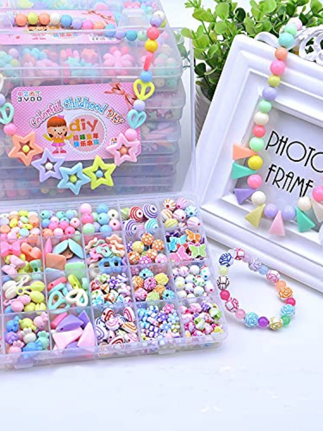 

SYGA Kids DIY Jewellery Making Kit, White