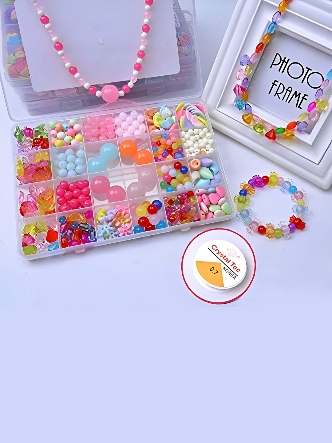 

SYGA Girls DIY Jewellery Making Kit, White